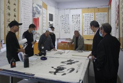 汝南縣舉辦喜迎“二十大”慶國慶重陽雙節書畫展 翰墨飄香傳文脈，丹青溢彩頌時代